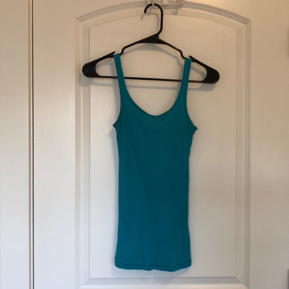 Ribbed tank top